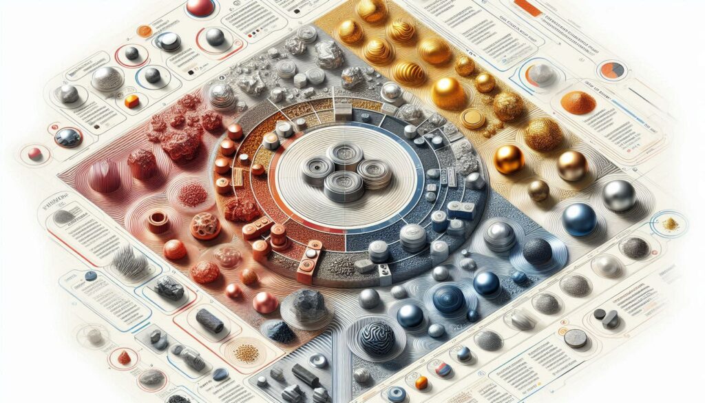 Types of Metals List