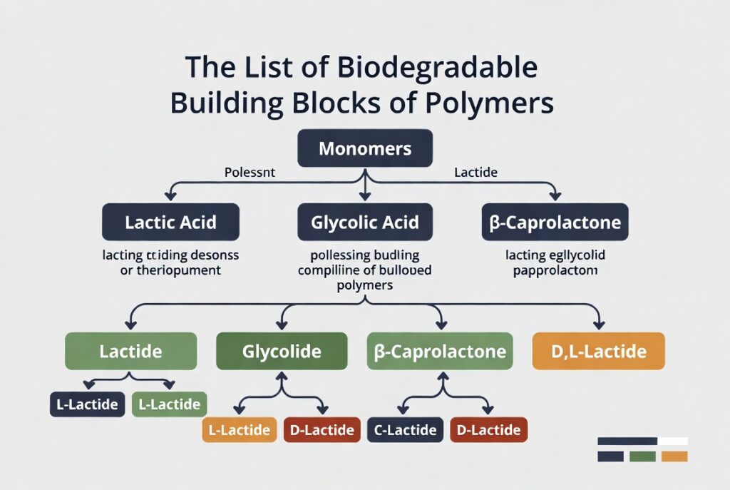 Building Blocks of Polymers