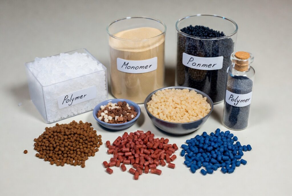 Building Blocks of Polymers